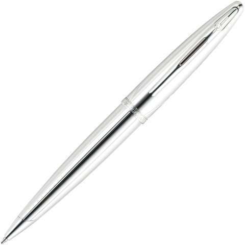 Шариковая ручка Waterman Carene DeLuxe, Silver Meridians ST