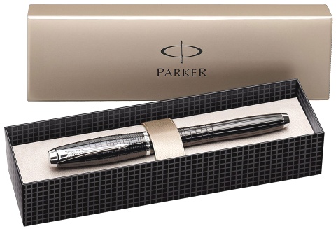     Parker Urban Premium F204, Ebony Metal Chiselled CT