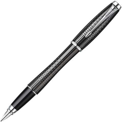     Parker Urban Premium F204, Ebony Metal Chiselled CT