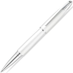 Ручка-роллер Colibri Equinox, Matt Silver / Polished Chrome