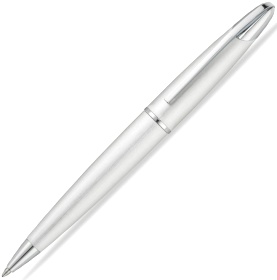 Шариковая ручка Colibri Equinox, Matt Silver / Polished Chrome Twist