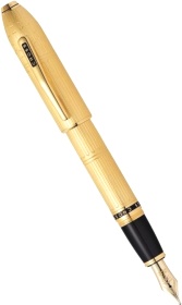    Cross Peerless 125 SE, London, Gold Plated GT ( F)