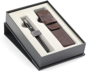  :   +  Parker Sonnet Core F530, Lacquer Deep Black T ( M)