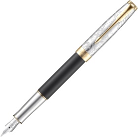   Parker Sonnet Impression SE18 F541, Matte Black GT ( F)