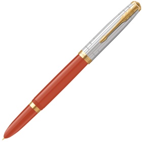   Parker 51 Premium, Red / Silver GT ( M)