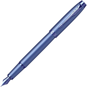   Parker IM Monochrome F328, Blue PVD ( F)