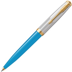   Parker 51 Premium, Turquoise / Silver GT
