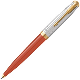   Parker 51 Premium, Red / Silver GT