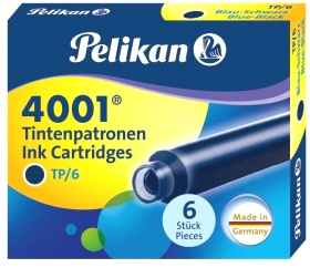        Pelikan INK 4001, Blue Black (, 6 )