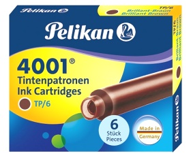        Pelikan INK 4001, Brilliant Brown (, 6 )