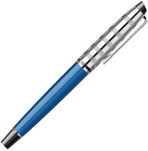 Ручка-роллер Waterman Expert 3 Deluxe, Blue Obsession CT