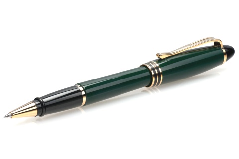 Ручка-роллер Aurora Ipsilon Resin, Green GT