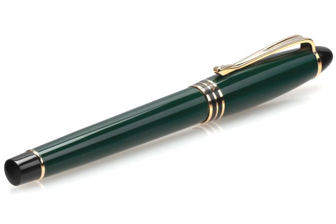 Ручка-роллер Aurora Ipsilon Resin, Green GT