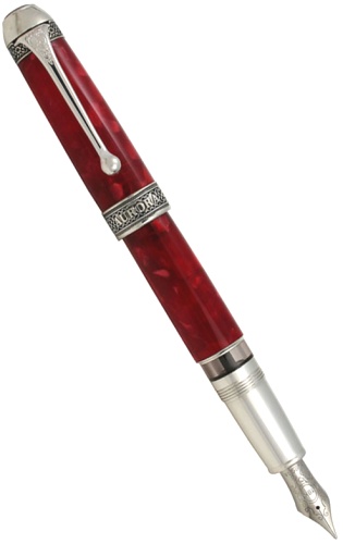 Перьевая ручка Aurora 85th Anniversary Limited Edition, Red Marbled ST