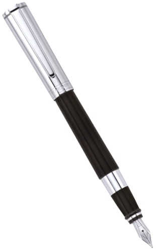 Перьевая ручка Aurora TU Series, Black Chrome CT