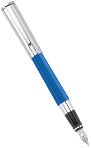 Перьевая ручка Aurora TU Series, Blue Chrome CT