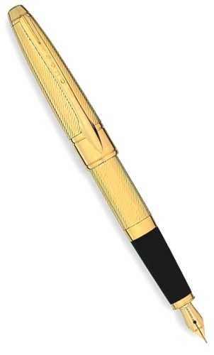 Перьевая ручка Cross Apogee Executive, 23Сt Heavy Gold