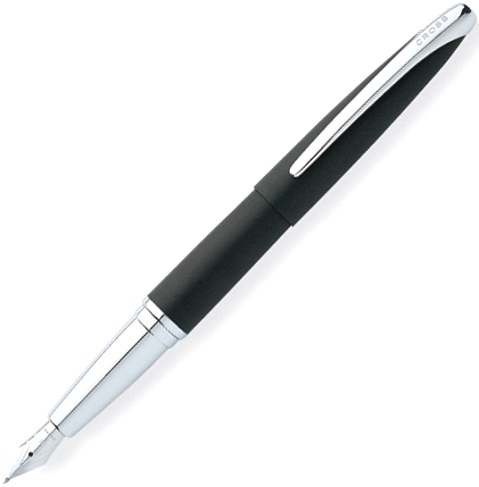 Перьевая ручка Cross ATX, Baselt Black (Перо F)
