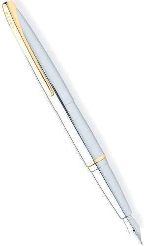 Перьевая ручка Cross ATX Medalist, Gold Plated / Chrome