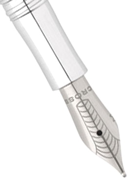 Перьевая ручка Cross Century Classic, Pure Chrome (Перо F)