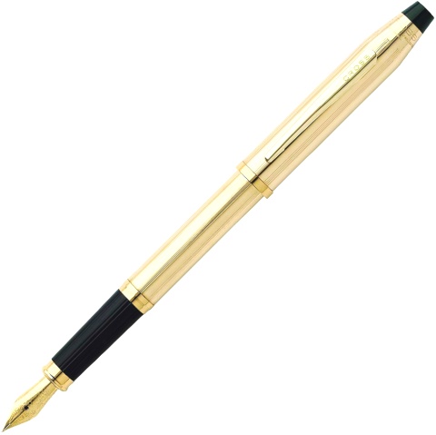 Перьевая ручка Cross Century II, 10Ct Rolled Gold (Перо F)
