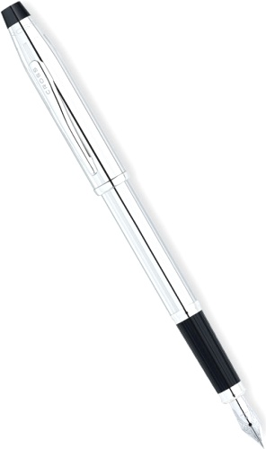 Перьевая ручка Cross Century II, Lustrous Chrome (Перо M)