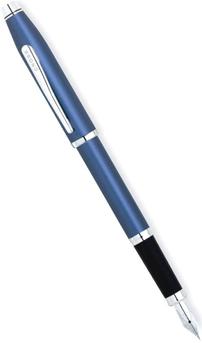 Перьевая ручка Cross Century II, Metallic Blue CT (Перо M)