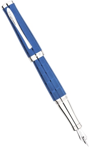 Перьевая ручка Cross Sauvage, Blue / Crocodile (Перо F)