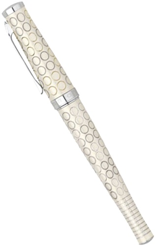 Перьевая ручка Cross Sauvage Special Edition, Ivory Forever Pearl CT (Перо M)