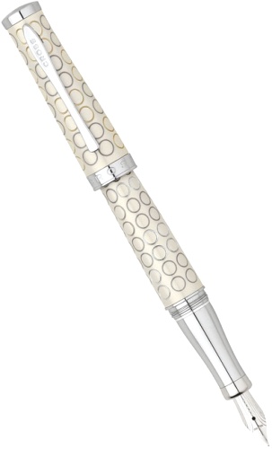 Перьевая ручка Cross Sauvage Special Edition, Ivory Forever Pearl CT (Перо F)