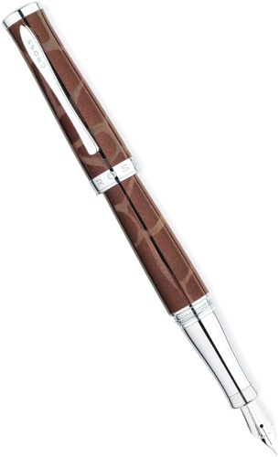 Перьевая ручка Cross Sauvage, Tourmalline / Giraffe (Перо F)