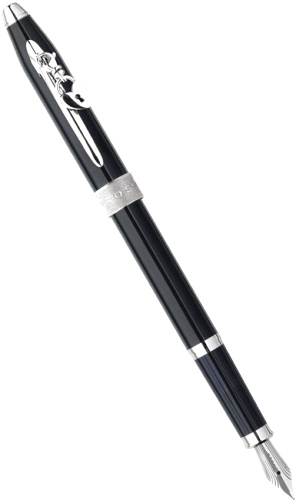 Перьевая ручка Cross Sentiment, Ebony Black CT (перо F)