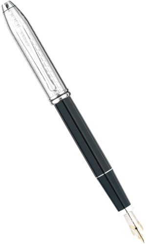 Перьевая ручка Cross Townsend Tango, Black Lacquer