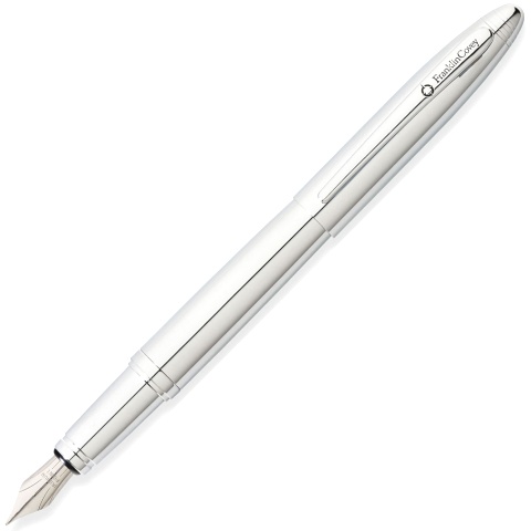 Перьевая ручка Franklin Covey Lexington, Chrome (Перо M)