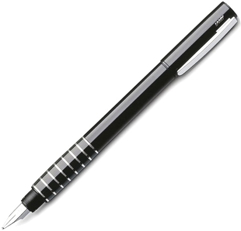 Перьевая ручка Lamy Accent, черный лак (Перо M)