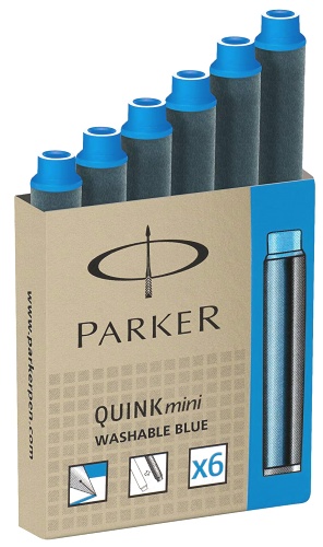      Parker Quink    Z17,  (MINI), :   (Washable Blue)