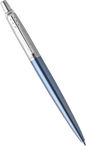   :  + 2   Parker Jotter Core K61 / K63, Stainless Steel / Waterloo Blue CT