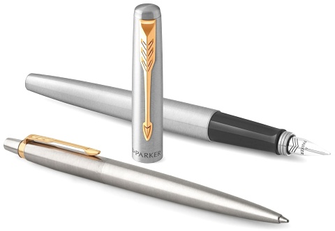  :  +   Parker Jotter Core FK691, Stainless Steel GT ( M)
