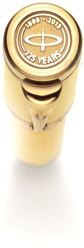 Перьевая ручка Parker Duofold Centennial Mandarin F100 125th Anniversary LE 2012, Yellow