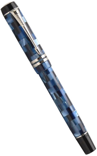     Parker Duofold Check Marine F107, Blue PT ( F)