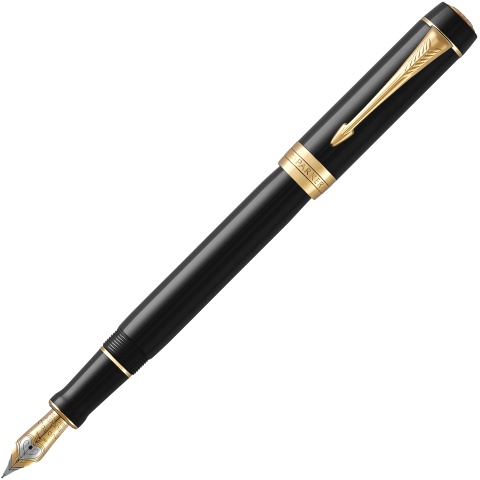     Parker Duofold Classic Centennial F77, Black / Gold ( F)