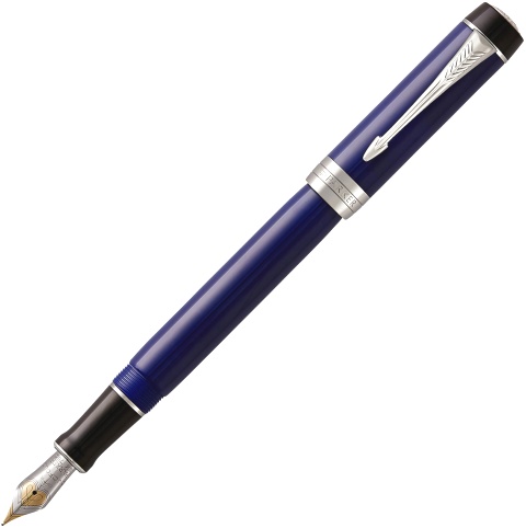     Parker Duofold Classic Centennial F77, Blue and Black CT ( F)