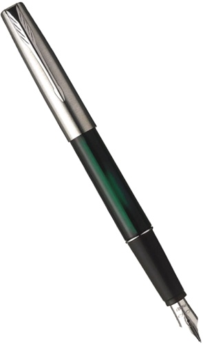 Перьевая ручка Parker Frontier F07, Translucent Green (перо F)