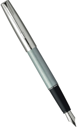 Перьевая ручка Parker Frontier F191, Luna Blue