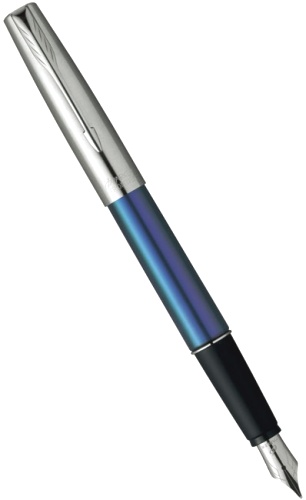 Перьевая ручка Parker Frontier F192, Blue / Twilight CT