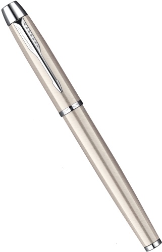 Перьевая ручка Parker I.M. Metal F221, Brushed Metal CT