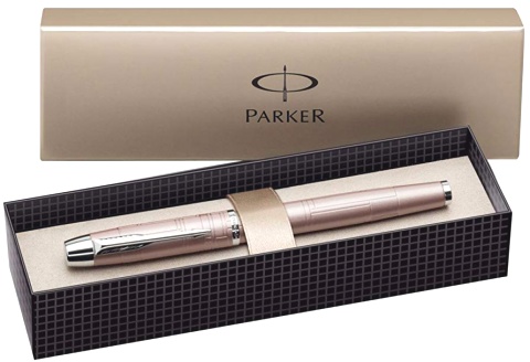 Перьевая ручка Parker I.M. Premium F222, Metallic Pink CT (Перо F)