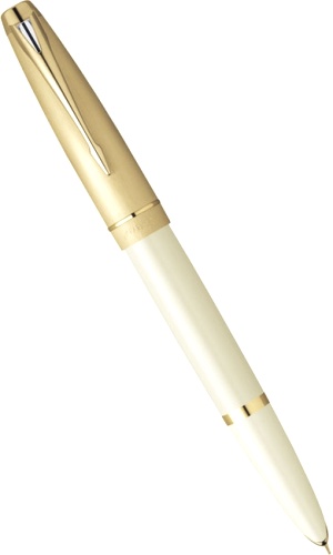 Перьевая ручка Parker Parker 100 F110, White GT