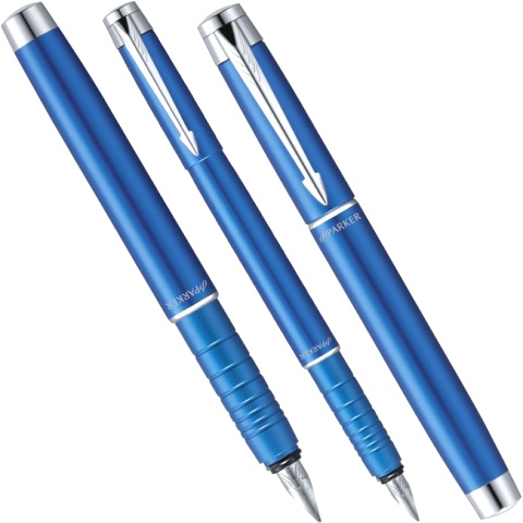 Перьевая ручка Parker Parker Esprit F136, Matte Blue (перо F)