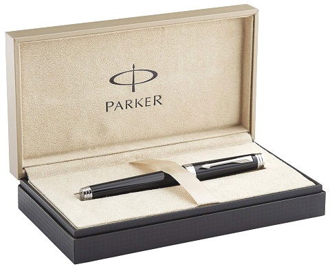 Перьевая ручка Parker Premier F560, Lacque Black ST (Перо F)